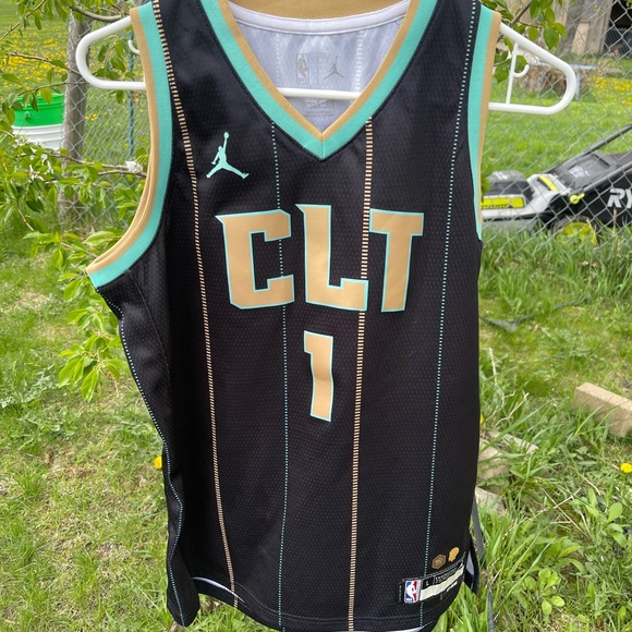 Ball Charlotte Hornets NBA Jordan Basketball Jersey